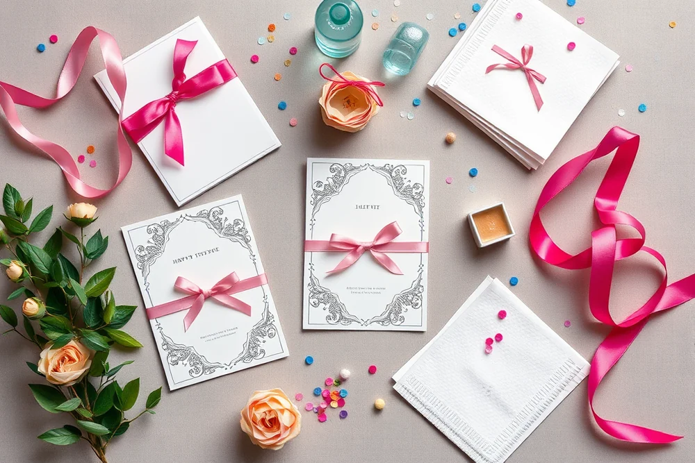 diy party decor invitations & favors — Diy Party Decor Invitations & Favors (the finished result)
