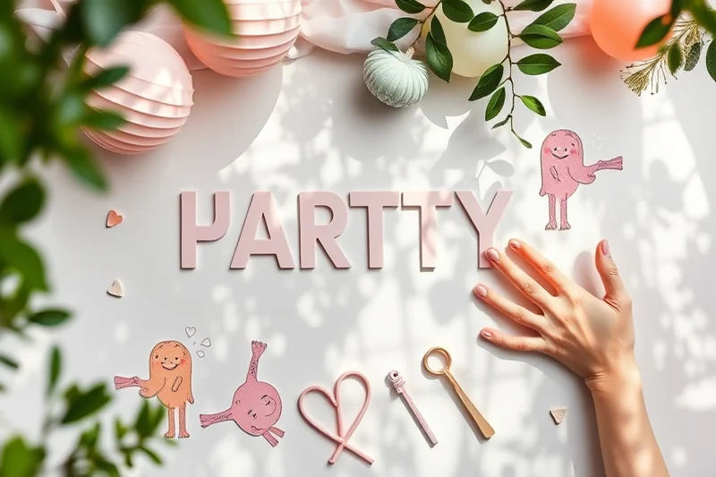 easy budget diy party decor — Easy Budget Diy Party Decor (the finished result)