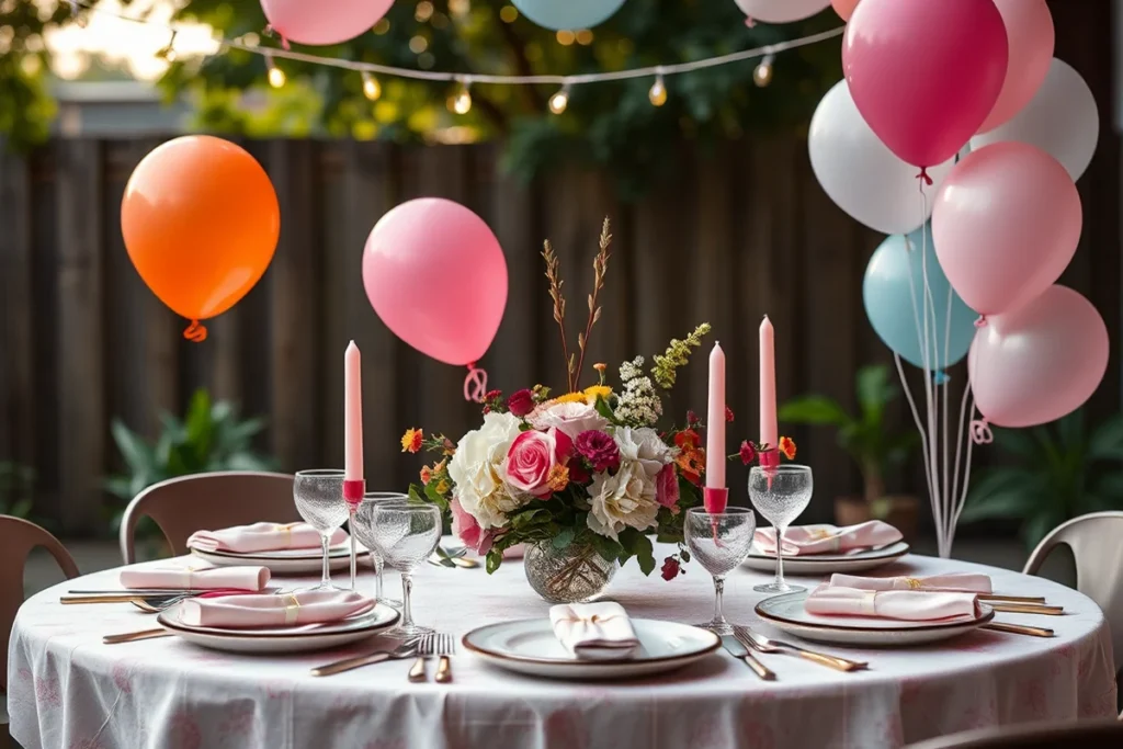 Backyard Party Decor Ideas Without Tools