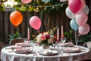 Backyard Party Decor Ideas Without Tools