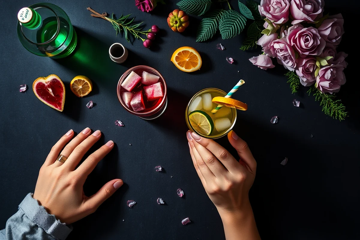 budget diy party decor drinks — Budget Diy Party Decor Drinks (the finished result)
