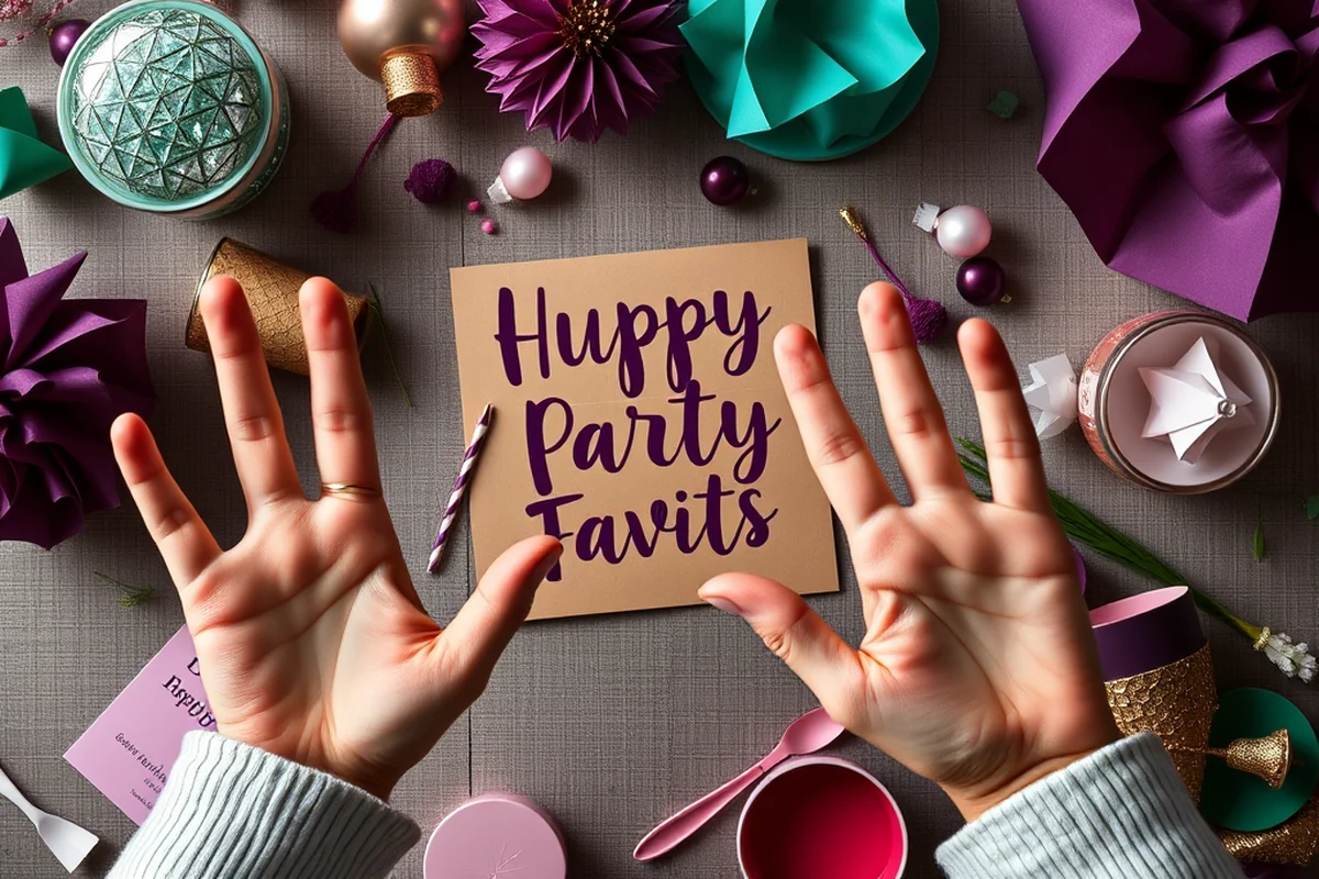 budget diy party decor invitations favors — Budget Diy Party Decor Invitations Favors (the finished result)
