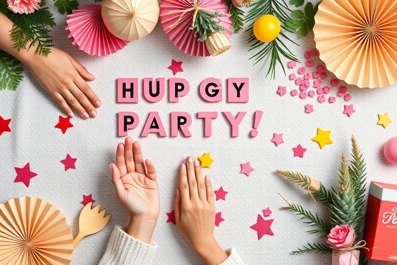 budget party decor for beginners — Budget Party Decor For Beginners (the finished result)