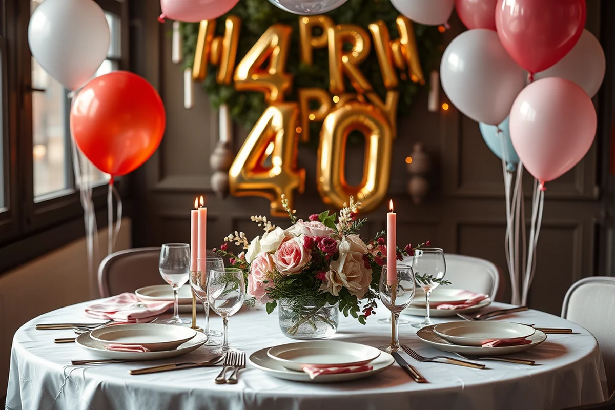 diy 40th birthday party ideas β Diy 40th Birthday Party Ideas