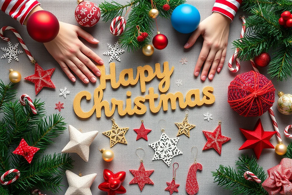 diy christmas party decorations — Diy Christmas Party Decorations (the finished result)