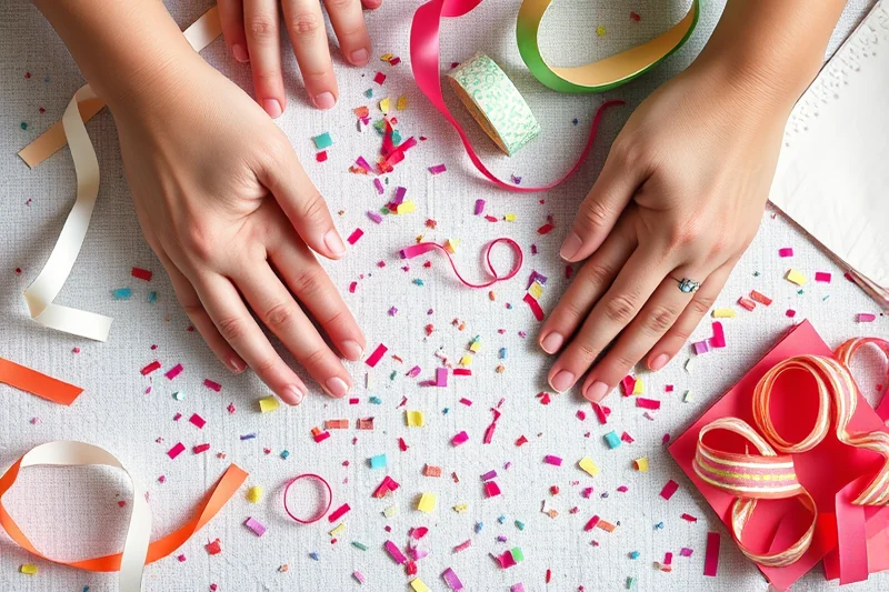 quick decorating for a party ideas — Quick Decorating For A Party Ideas (the finished result)