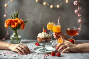Simple Diy Party Decor Food Drinks
