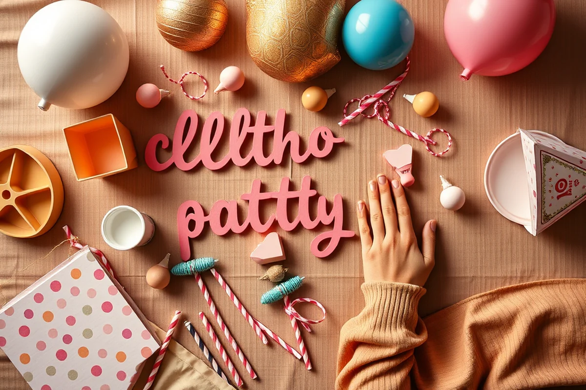 celebration party supplies — Celebration Party Supplies (the finished result)