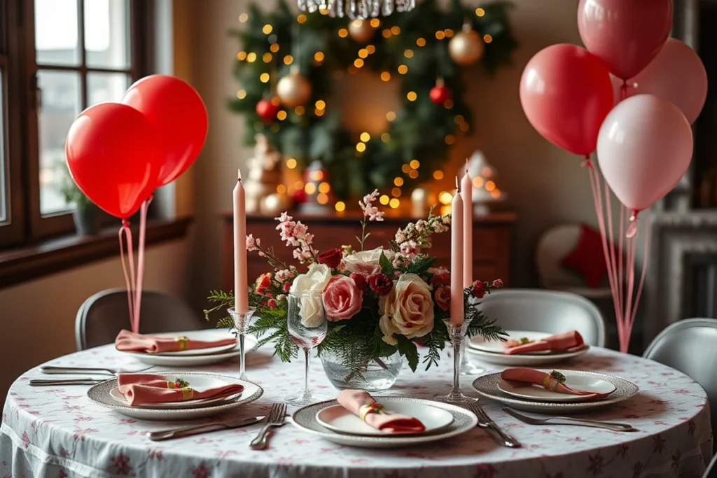 Christmas Party Decor Without Tools