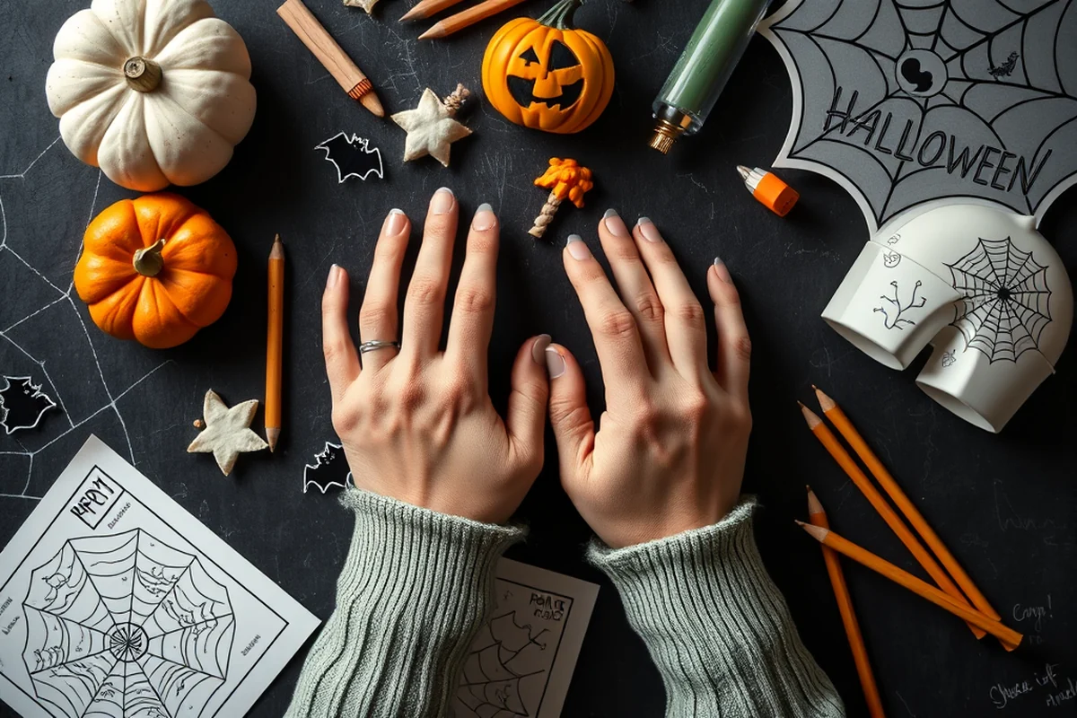 halloween coloring sheets — Halloween Coloring Sheets (the finished result)