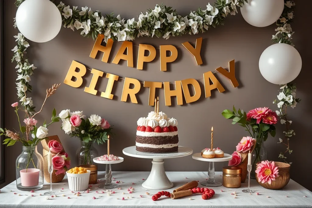 Modern Birthday Party Decorations