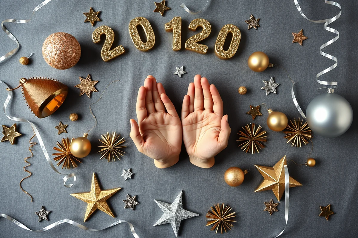 new year's eve party decorations — New Year'S Eve Party Decorations (the finished result)