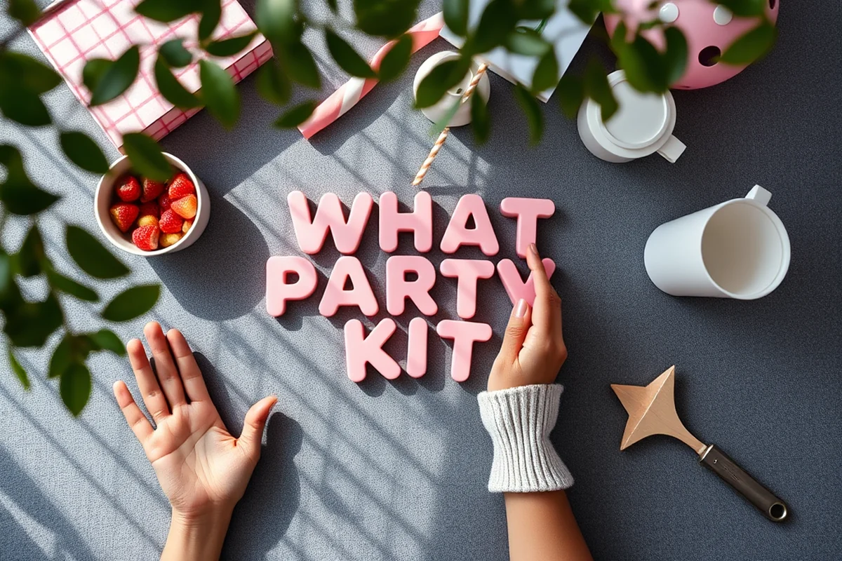 what party supplies — What Party Supplies (the finished result)