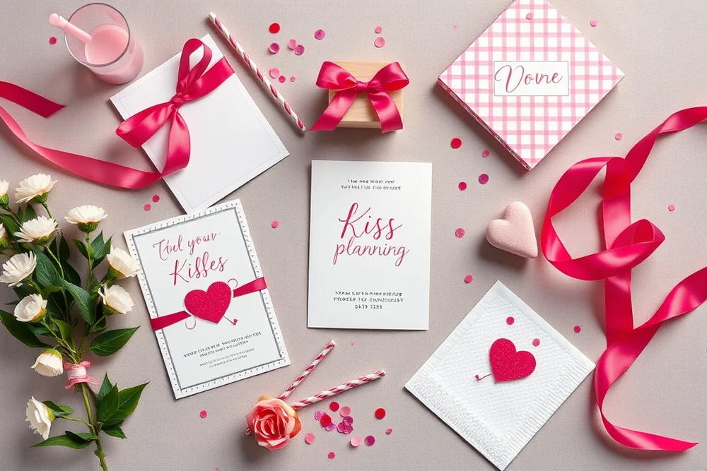 diy kiss party decorations — Diy Kiss Party Decorations (the finished result)