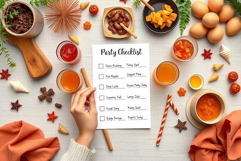 diy party decor food drinks checklist — Diy Party Decor Food Drinks Checklist (the finished result)