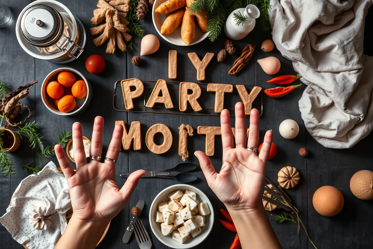 diy party decor food on a budget — Diy Party Decor Food On A Budget (the finished result)