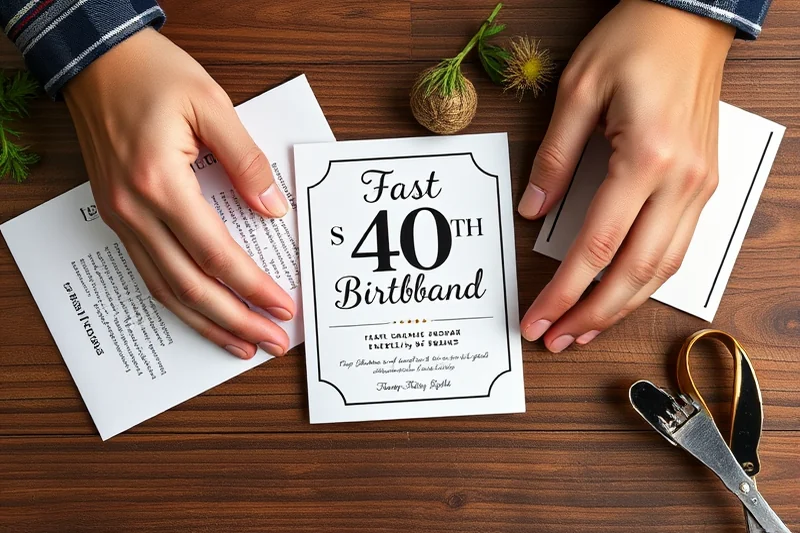 fast 40th birthday party ideas for husband — Fast 40th Birthday Party Ideas For Husband (the finished result)
