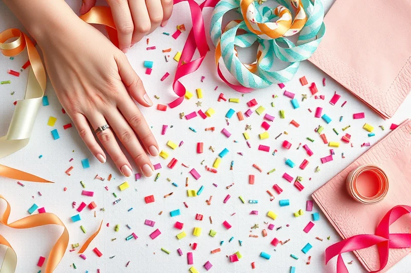 fast create your own party decorations — Fast Create Your Own Party Decorations (the finished result)