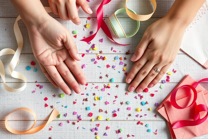 homemade party decor tips — Homemade Party Decor Tips (the finished result)