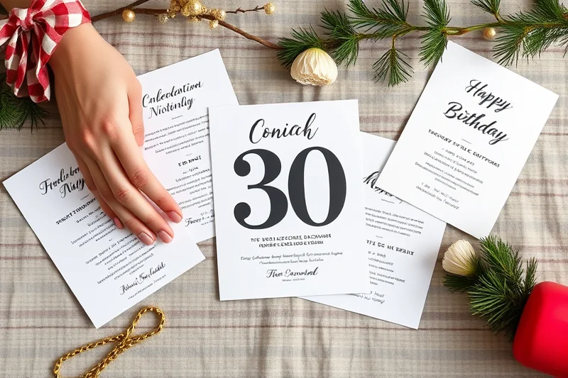 quick 30th birthday party decorations — Quick 30th Birthday Party Decorations (the finished result)