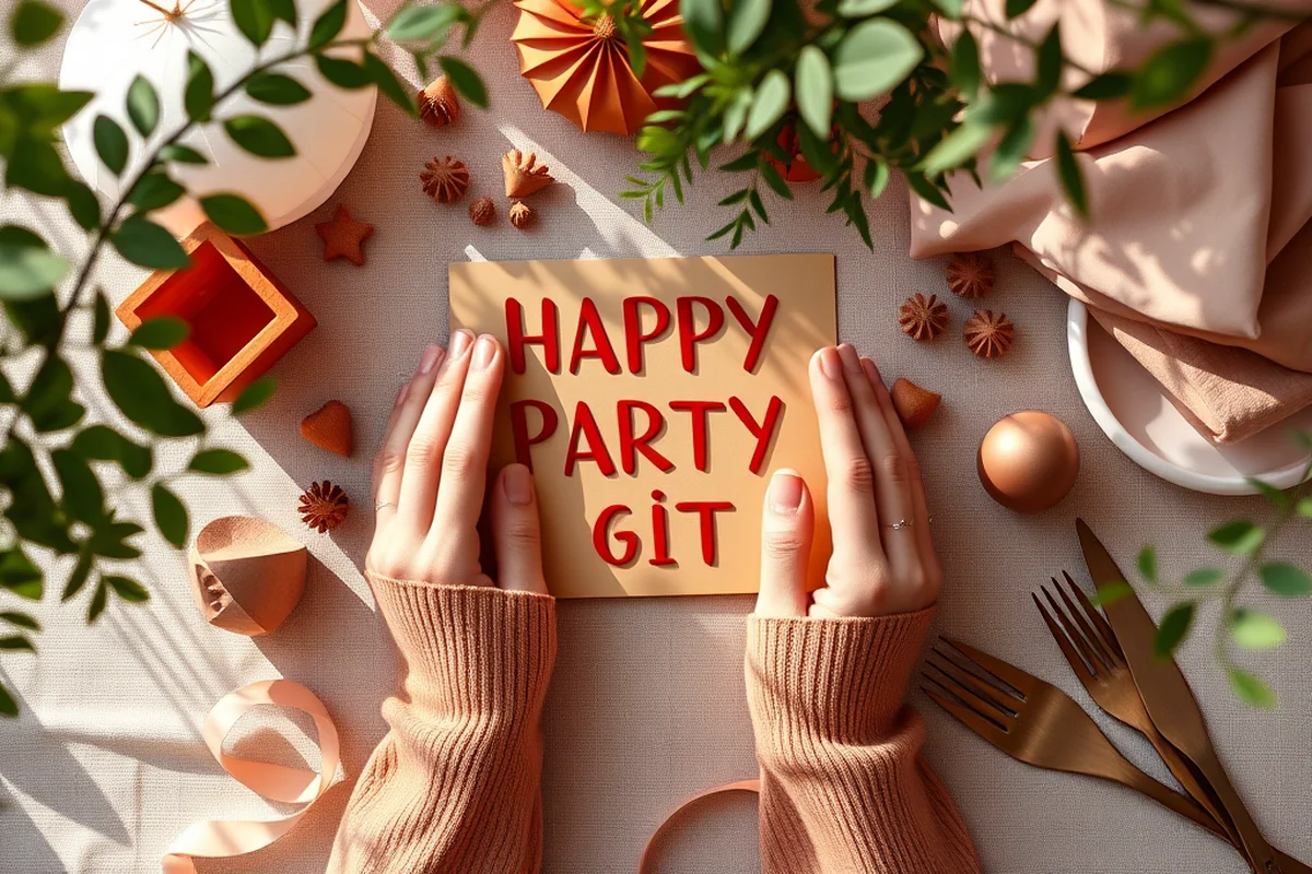 simple diy party decor invitations — Simple Diy Party Decor Invitations (the finished result)