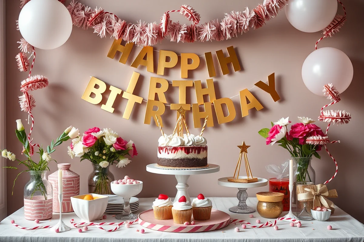 small birthday party decorations — Small Birthday Party Decorations