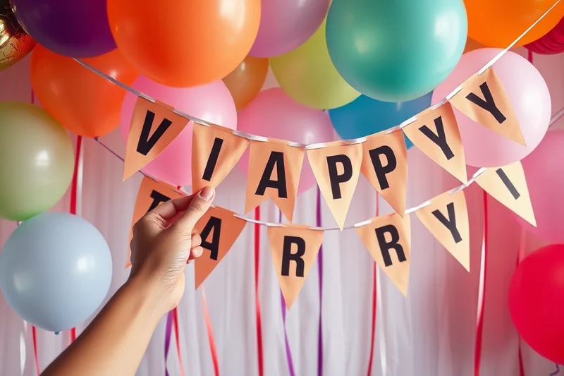 small party decor — Small Party Decor (step by step)