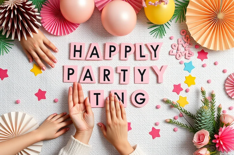 small party decor tips — Small Party Decor Tips (the finished result)